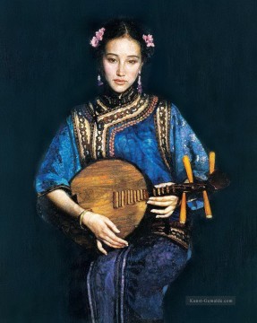  Chinesische Galerie - zg053cD118 chinesischer Maler Chen Yifei